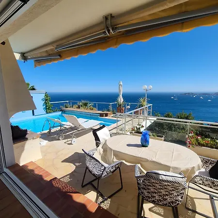 Sur - Vue Saint Jean Cap Ferrat Villa Eze